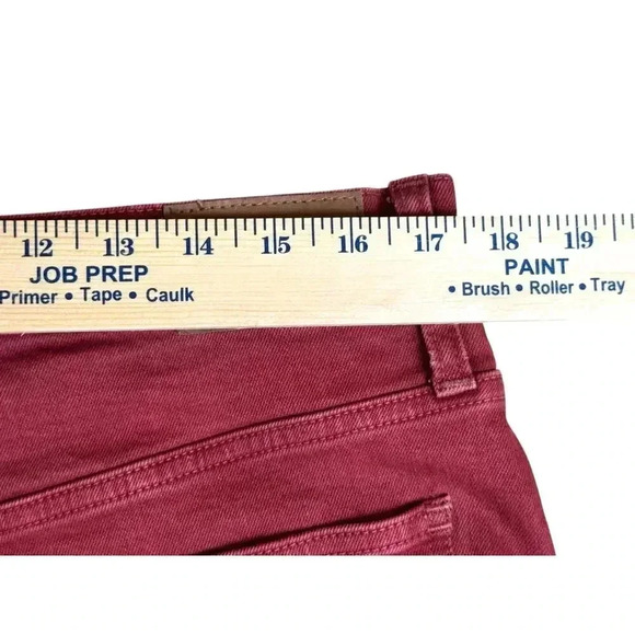 Madewell THE PERFECT VINTAGE
WIDE-LEG JEANS Red Size 31 Inseam 29.75” - Picture 6 of 16